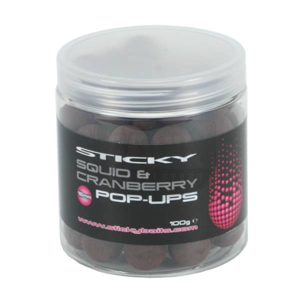 Sticky Baits Squid & Cranberry Pop-Ups 16mm